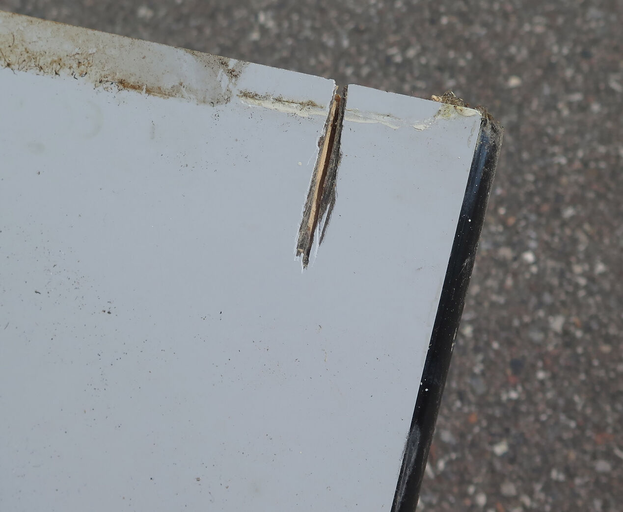 Køkkenbordplade med vask