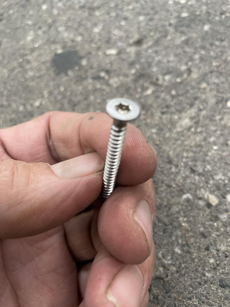 WURTH Rustfri træskrue 4,2x38mm 100 stk