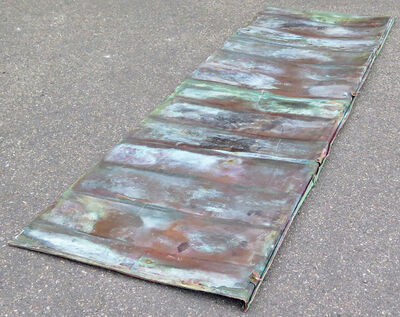 Irret kobberplade 190 - 215 cm