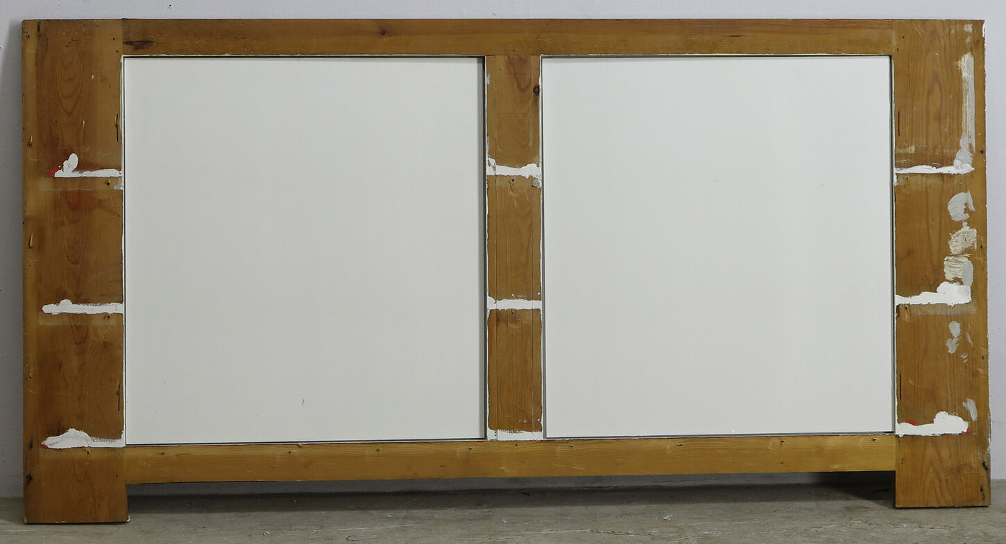 To låger på forramme