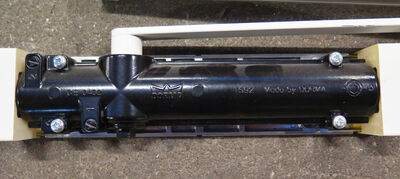 TS92 m/glideskinne hvid