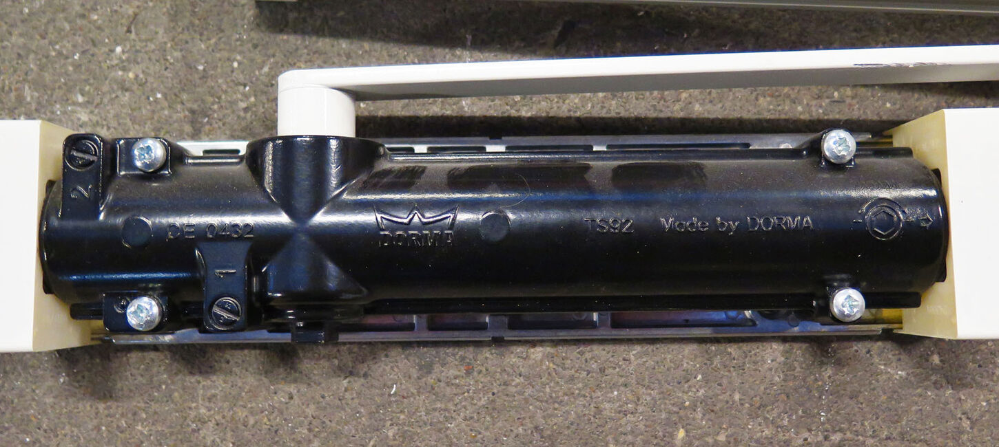 TS92 m/glideskinne hvid