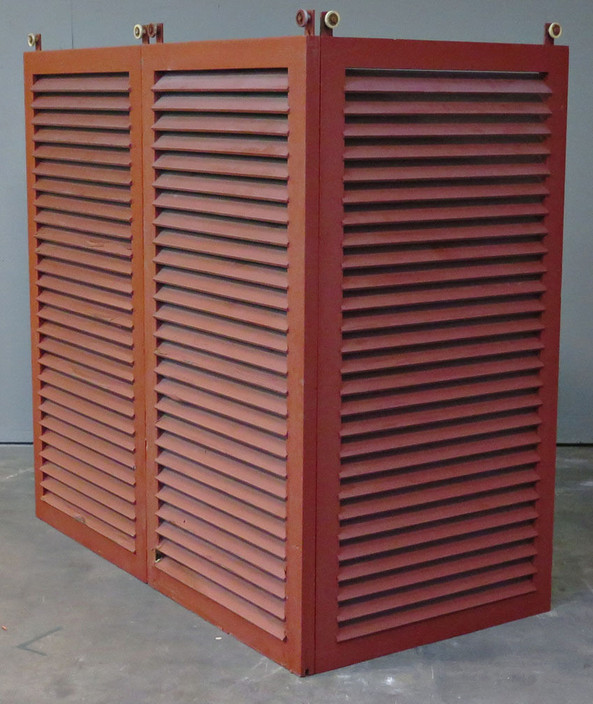 Skodder - svenskrød - 89 x 212 cm