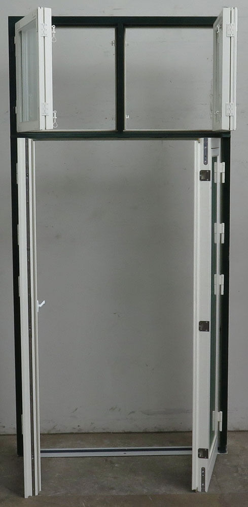 Dobbelt terrassedør med koblet ramme