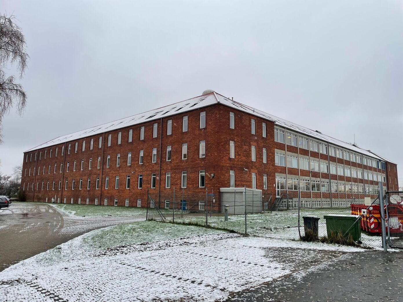 Lysarmatur - fra DMI's tidligere kontor på Lyngbyvej