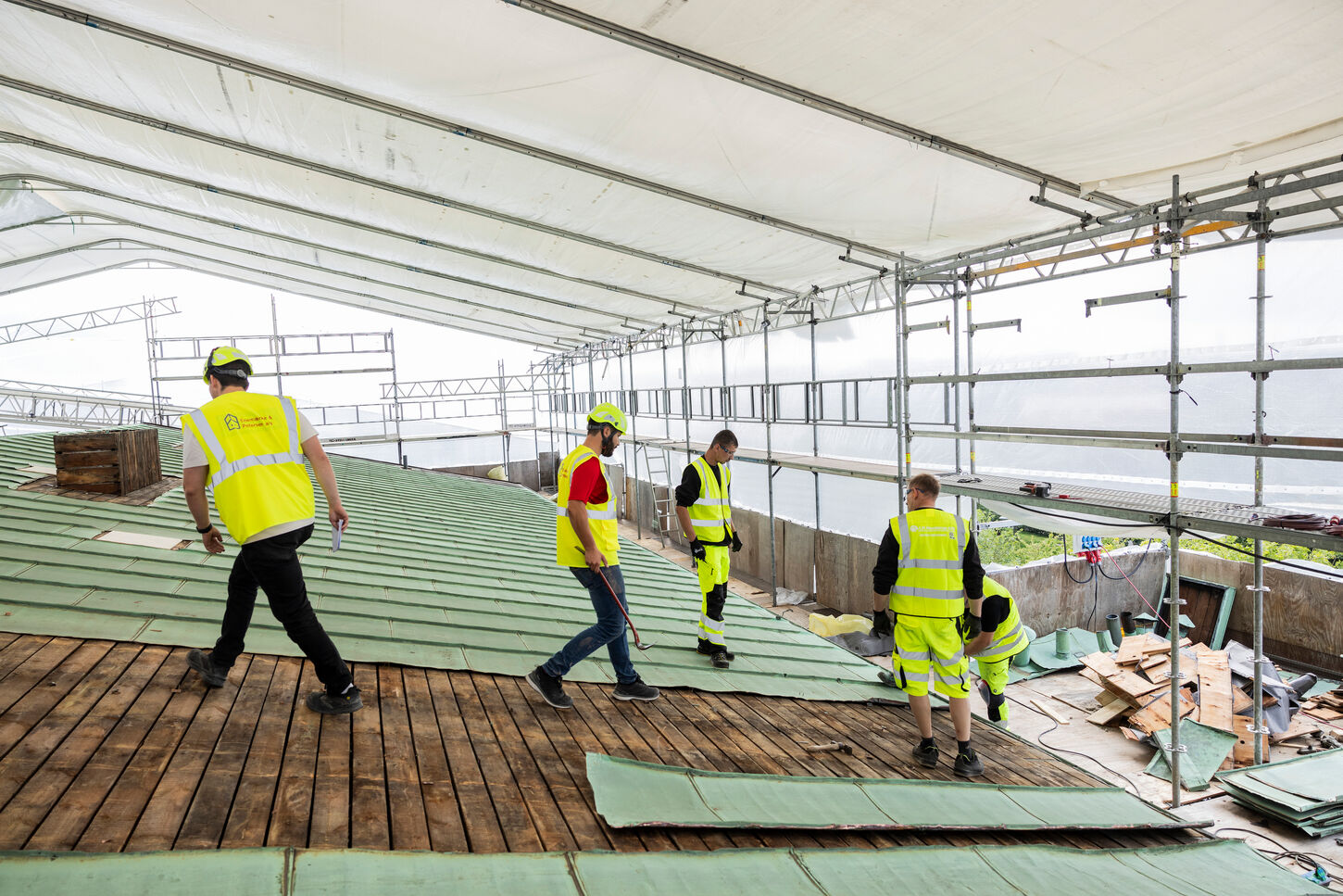 Irret kobberplade 140 - 180 cm