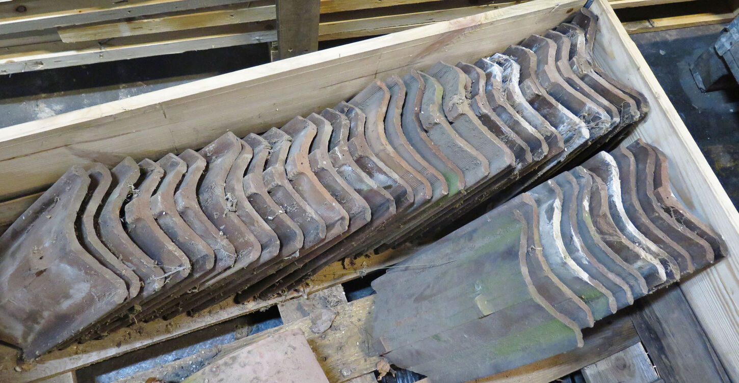 Frederiksholm dobbeltvingetegl - brun