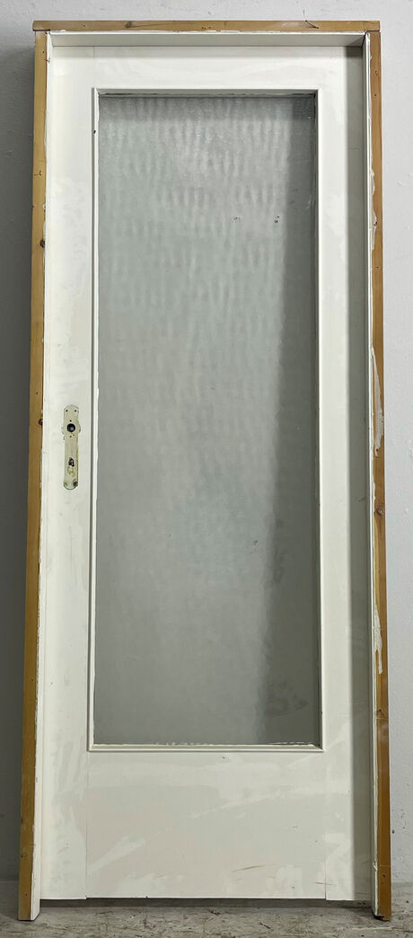 Funkisdør med glas - i karm Funkisdør med glas - i karm