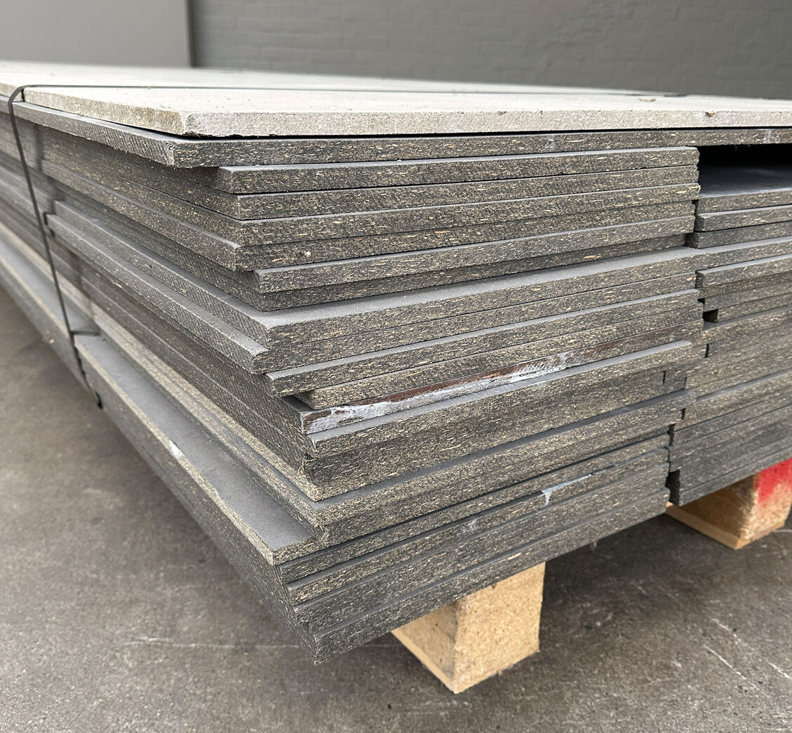 Cement spånplader 12 mm samlet parti