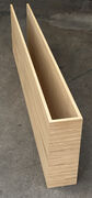 Egefineret MDF kasse 297,5 cm