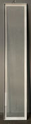 Stålramme med gitter 50x250 cm