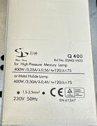 NY metal halogen projektør 400W