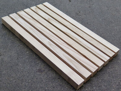 Asketræsstave 32x32x500mm