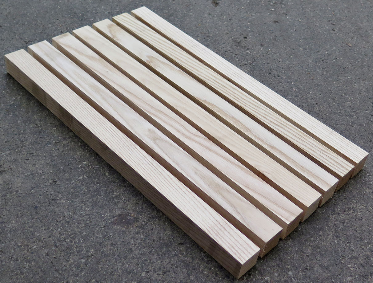 Asketræsstave 32x32x500mm