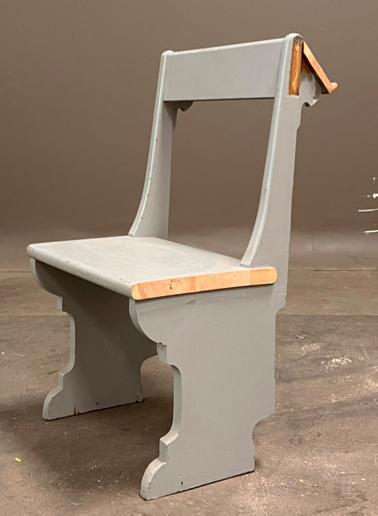 Kirkebænk- / stol fra Trinitatis Kirke