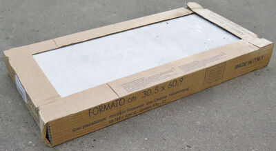 Væg/gulv fliser lysegrå 305x609 mm, sæt á 1,48m2