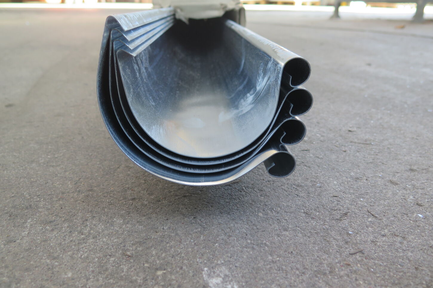 Zink tagrende 0,70x250x3000 mm  4 stk