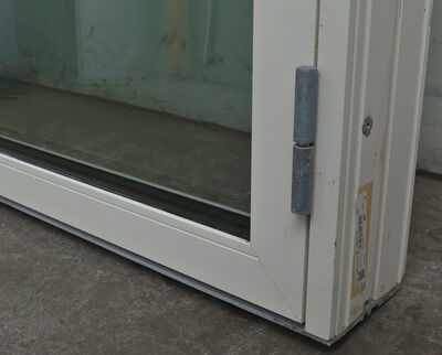 Høj terrassedør med top vindue