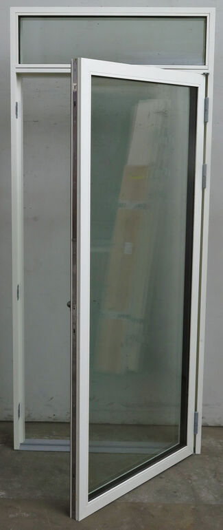 Høj terrassedør med top vindue