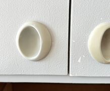Malet komplet 60'er køkken
