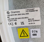Glamox C90 Ø57cm
