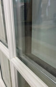 Termovindue med sprosser og tre lags glas