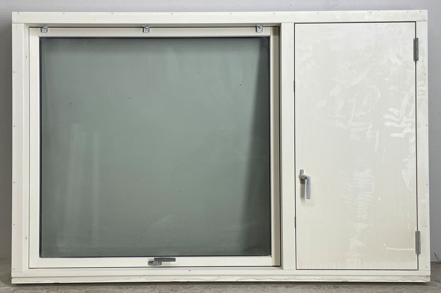 Termovindue med skodde