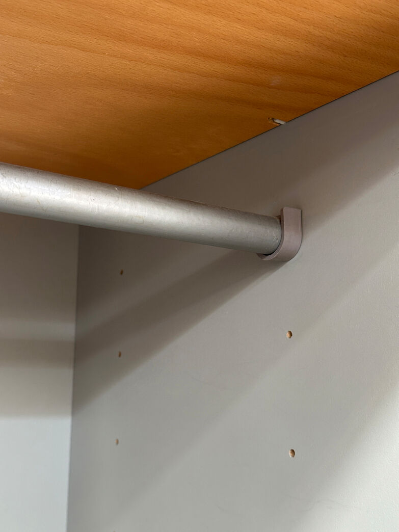 Tectum dobbelt garderobeskab m. skuffer