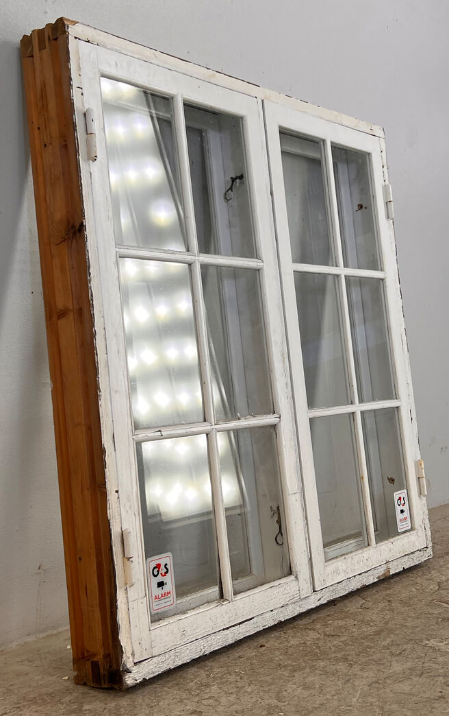 Sprossevindue med forsats