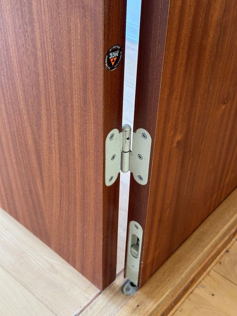 Foldedør med glasparti vh