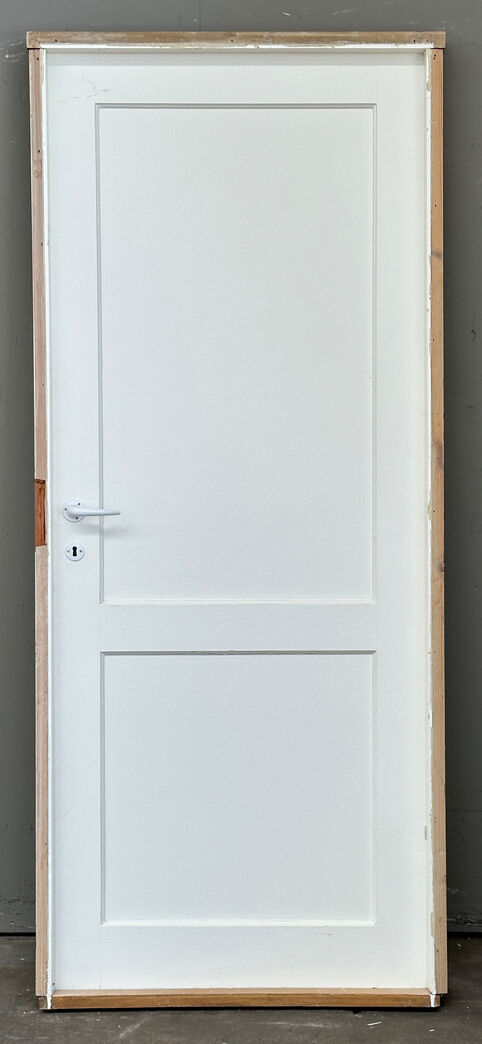 Fyldningsdør 86 cm med karm vh