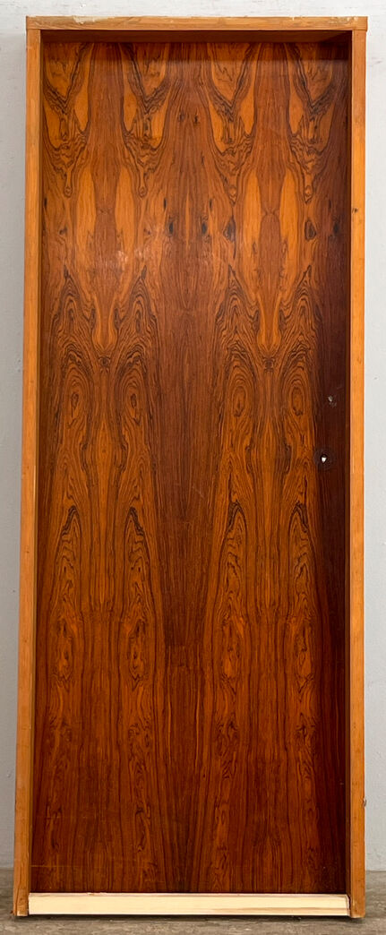 Dør i Rio-palisander