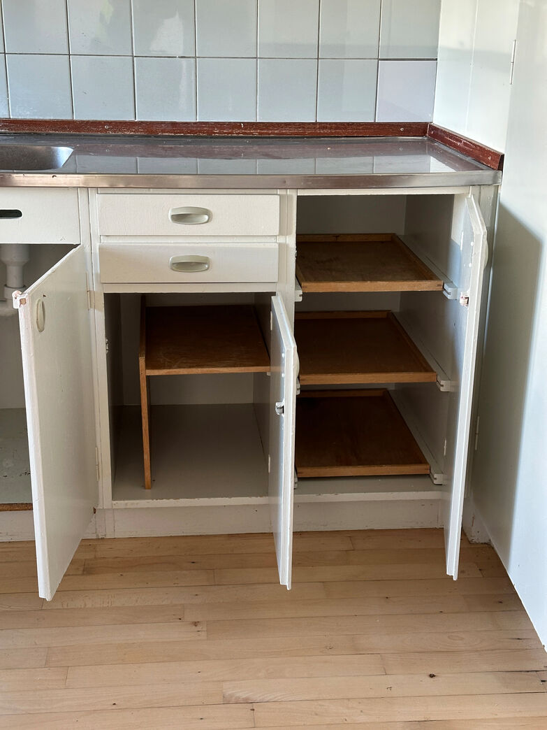 Komplet 60'er køkken, malet