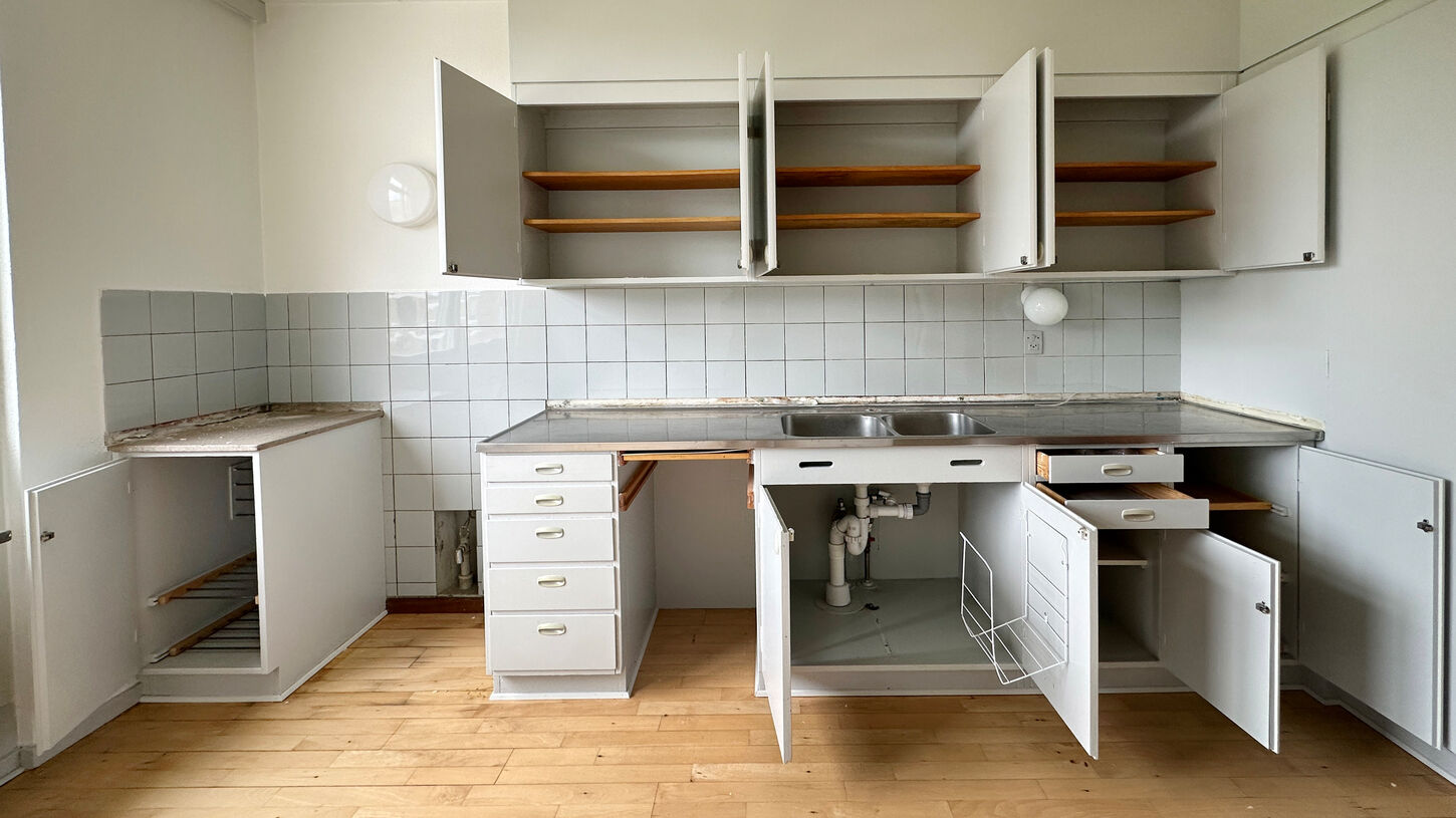 Komplet 60'er køkken, malet