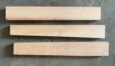 2. sortering Bøgetræsstave 21x57x405 mm