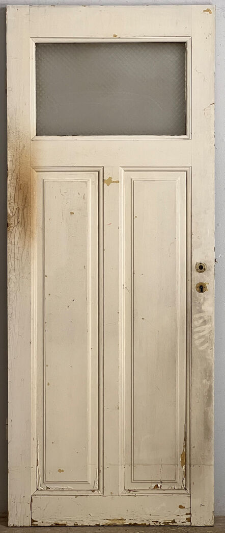 Fyldningsdør med glas