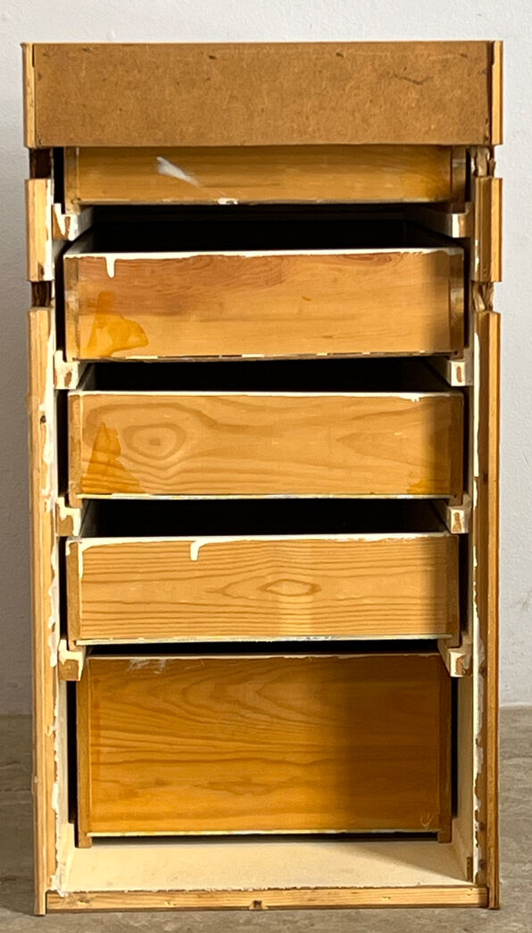 Underskab med skuffer - 1960'erne