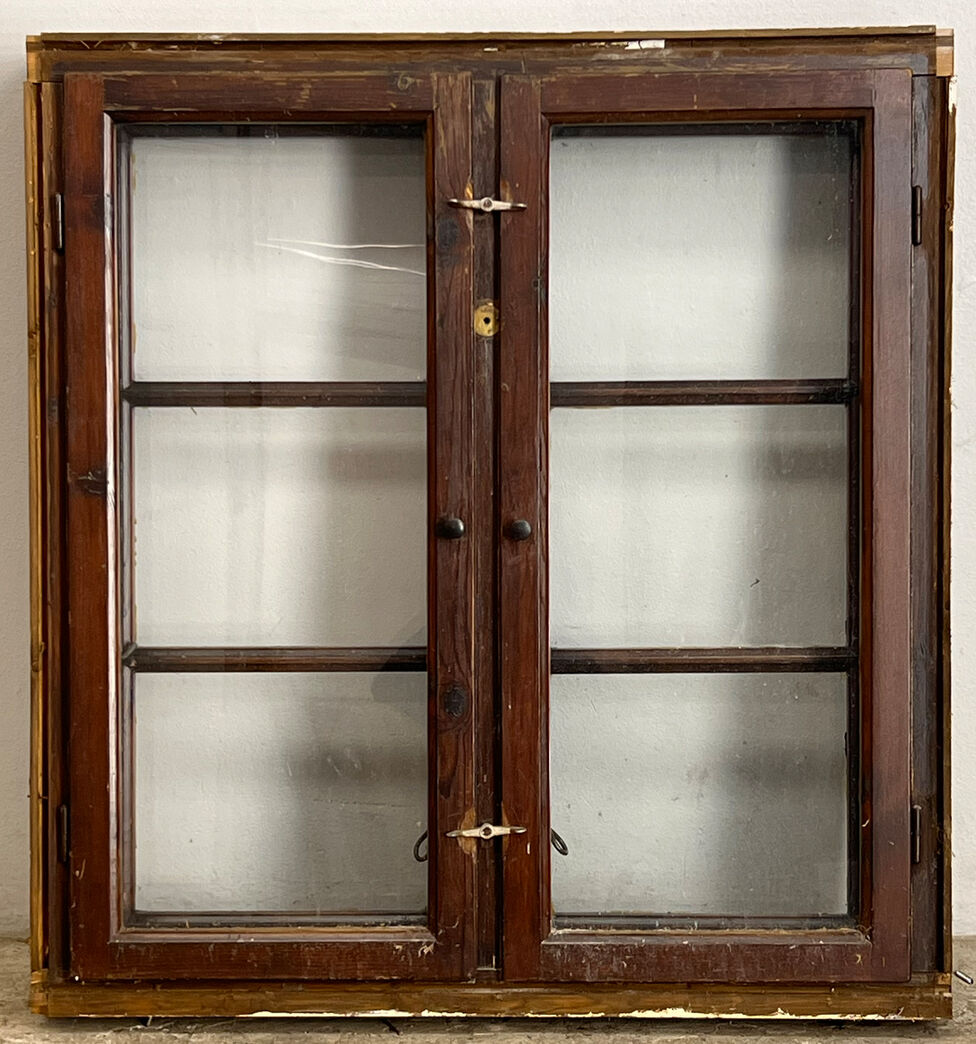 Bondehusvindue med forsats