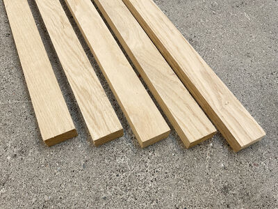 Egetræsstave 22x45x1190mm Egetræsstave 22x45x1190mm
