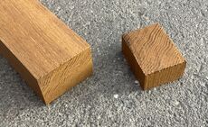 Varmebehandlet Ask. 34x48x600mm