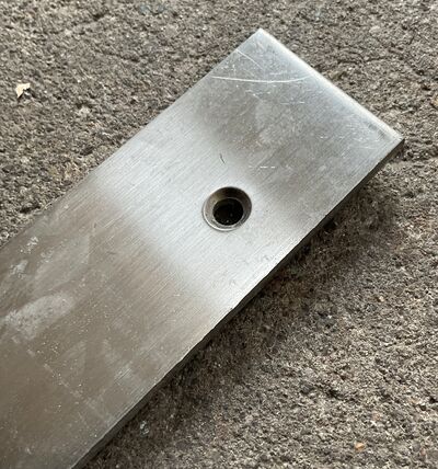 Bundstykke- stål- rustfrit 630 mm