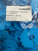 Arminox isoleringsholdere 55x65 mm - 250 stk