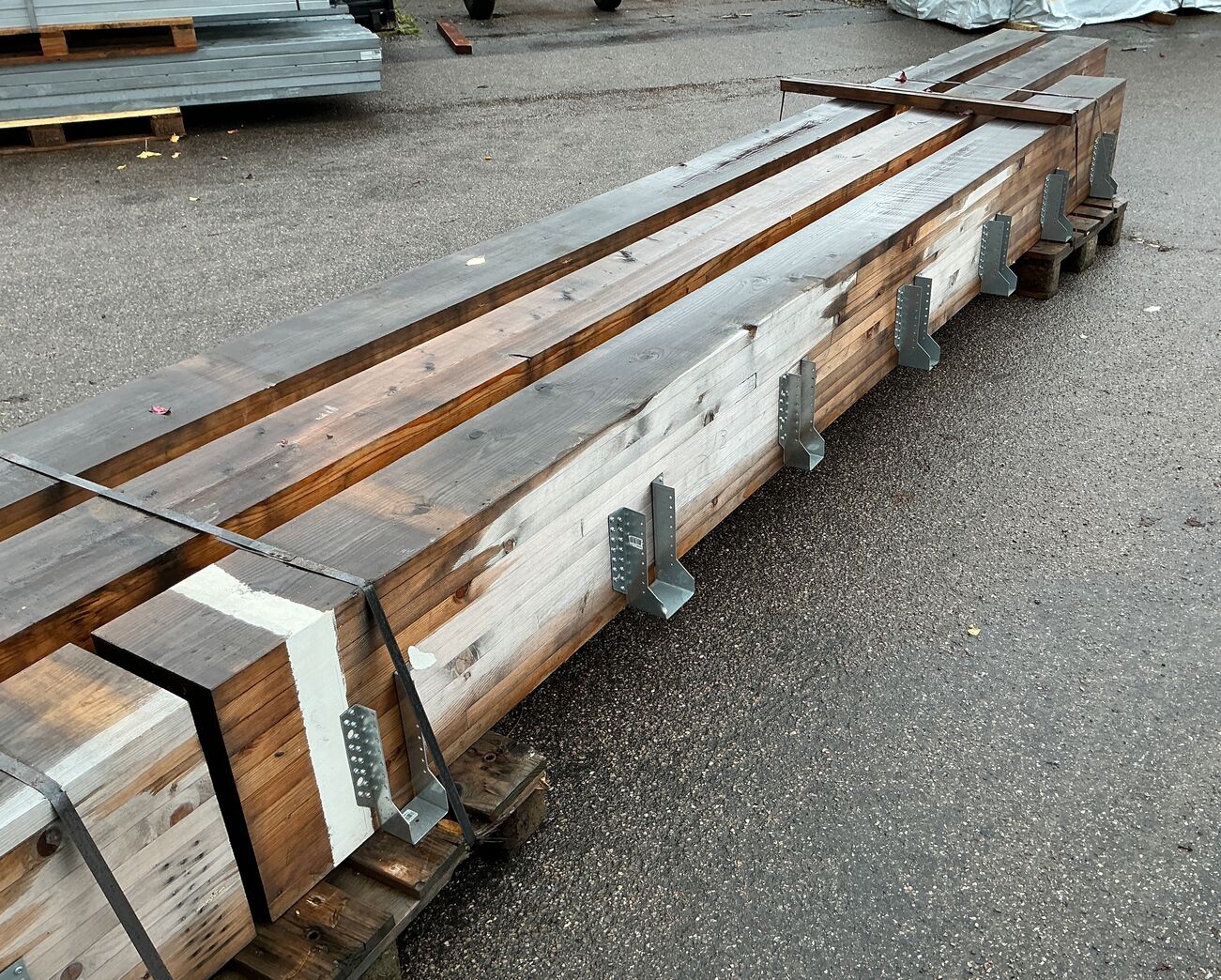 Limtræsbjælke 21x37x419 cm