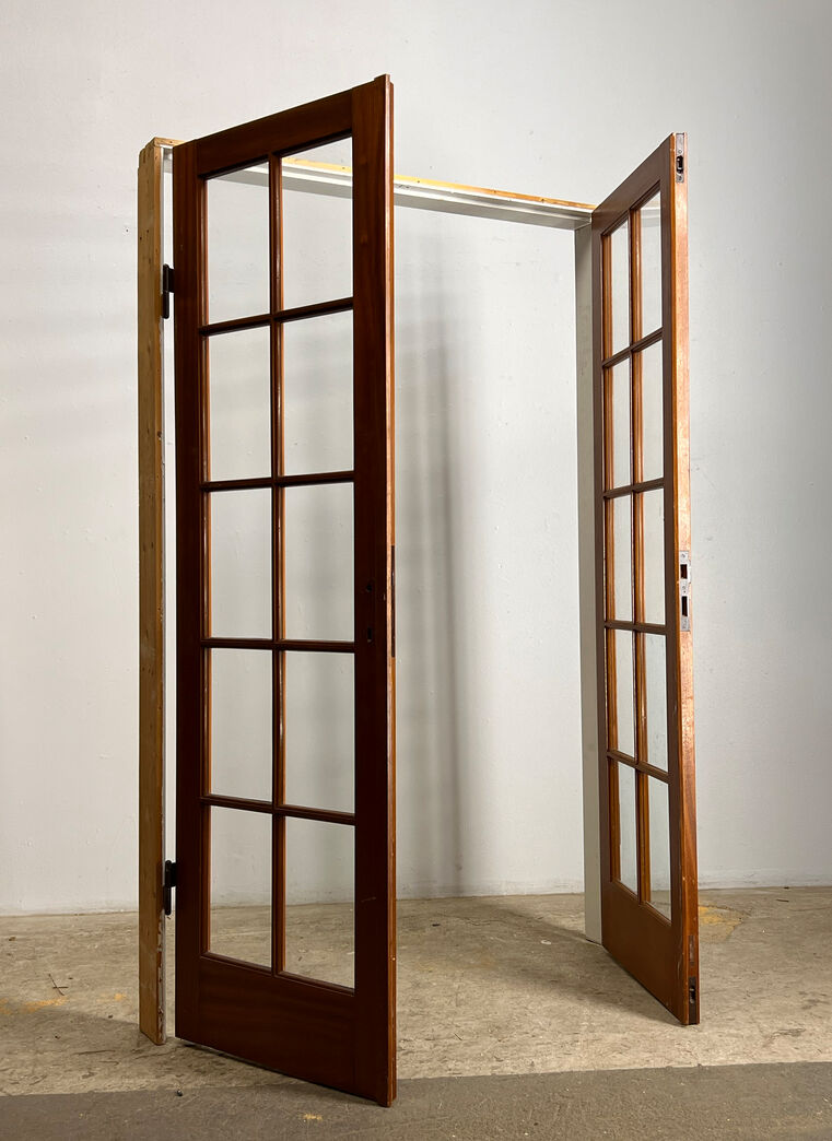 Fransk dør med karm