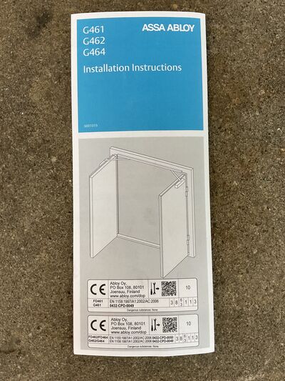 ASSA ABLOY G461 – Mekanisk dørkoordineringsskinne