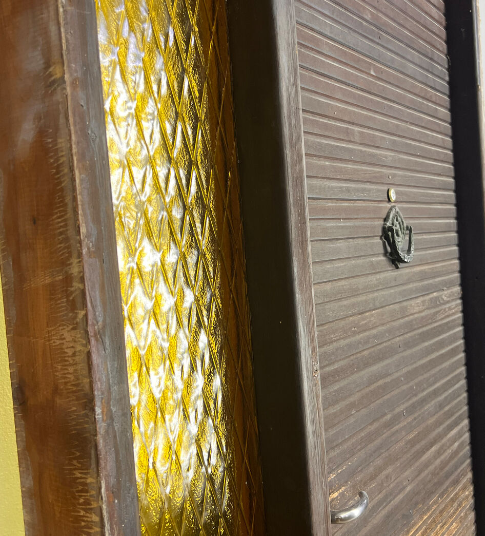 Yderdør med sideparti