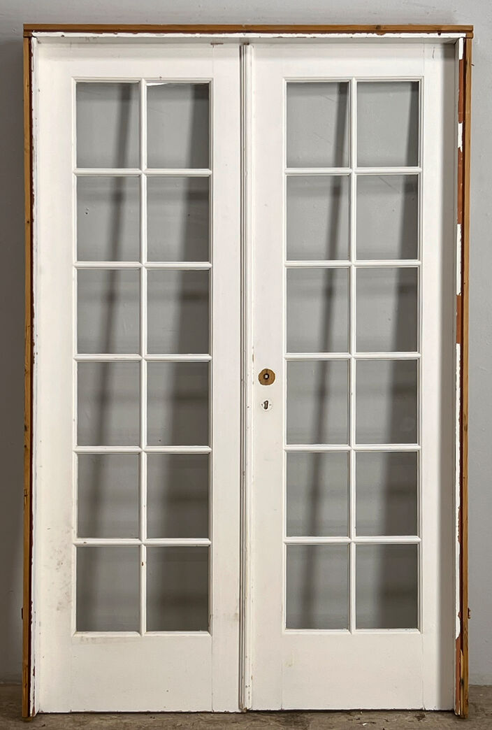 Fransk dør med karm