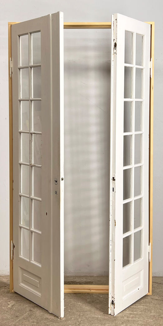 Fransk dør med karm