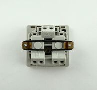 LK Fuga Stikkontakt m/jord 1 modul - grå