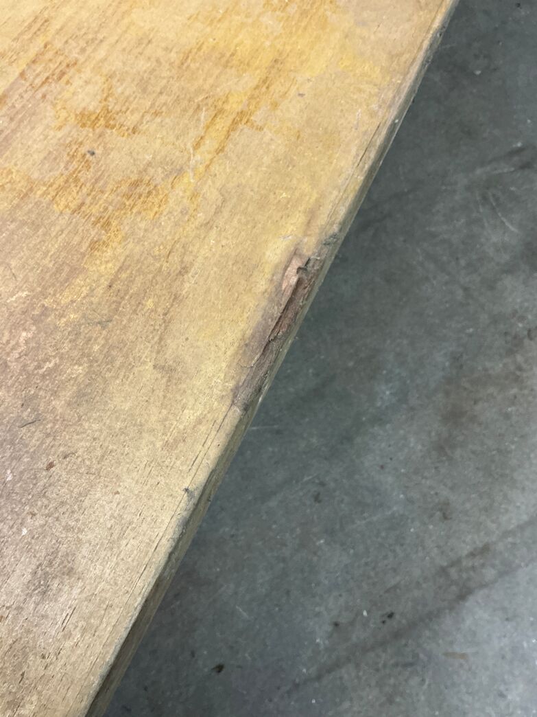 20 personers mahognifineret bord.